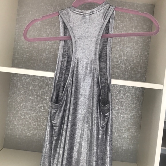 H&M silver long tank size xs - Picture 4 of 6